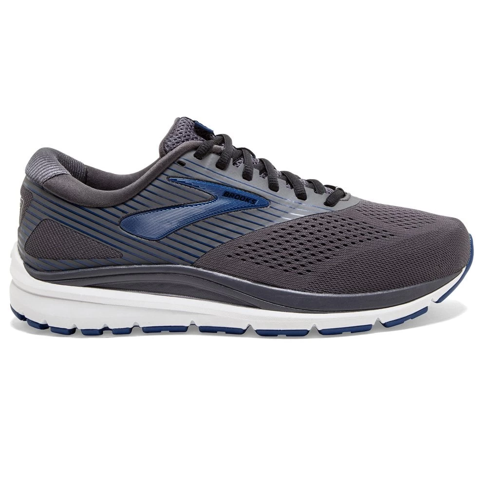 BROOKS Addiction 14 Mens Running Shoes Blackened Pearl/Blue/Black 1 BROOKS Addiction 14 Mens Running Shoes Blackened Pearl/Blue/Black