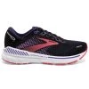 BROOKS Adrenaline GTS 22 Womens Running Shoes Black/Purple/Coral