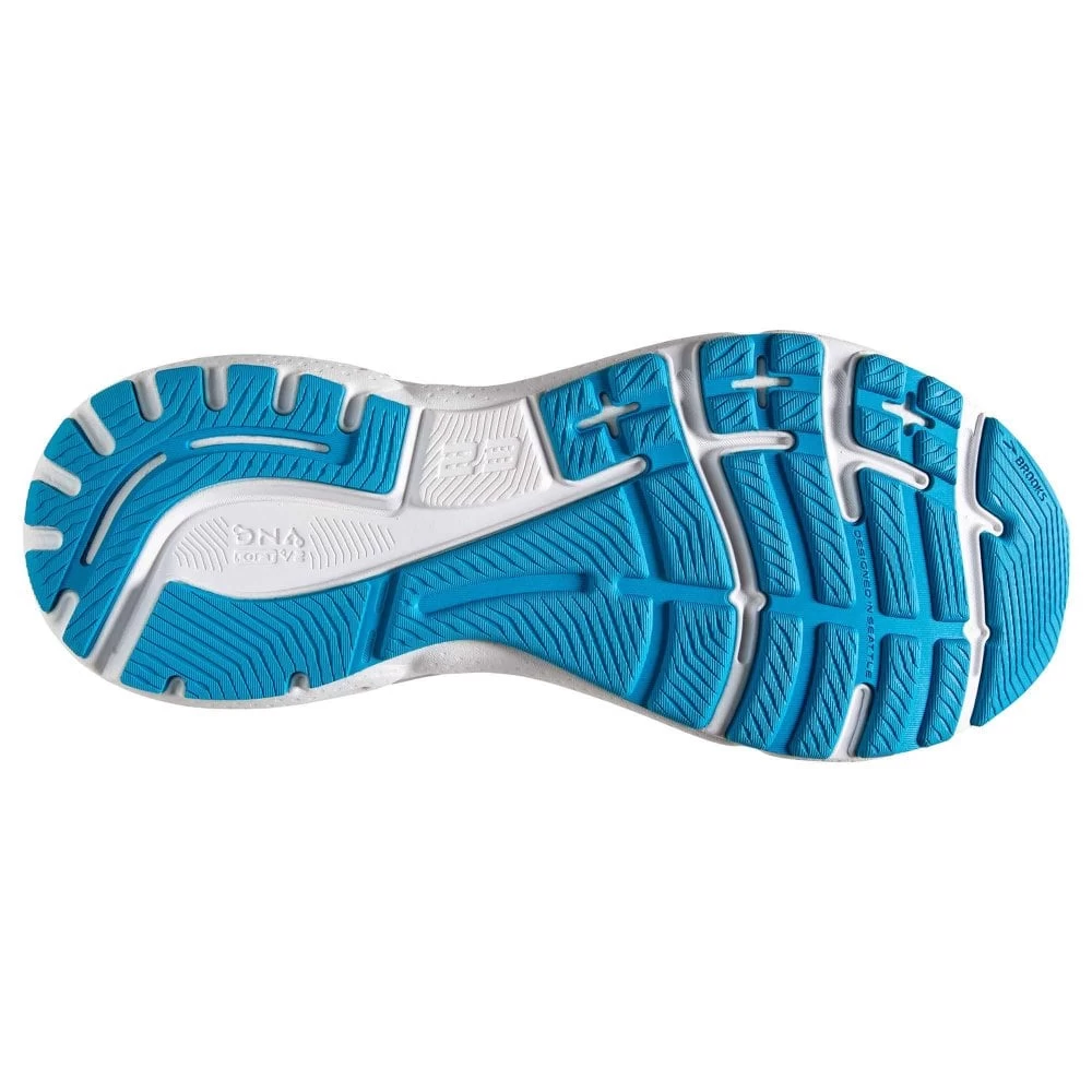 BROOKS Adrenaline GTS 23 Mens Running Shoes Black/Hawaiian Ocean/Green 4 BROOKS Adrenaline GTS 23 Mens Running Shoes Black/Hawaiian Ocean/Green - Image 4