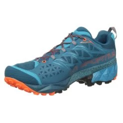 La Sportiva Akyra Mens Trail Running Shoes Ocean/Flame -Best Shoe Store akyra mens trail running shoes ocean flame p5885 23124 image