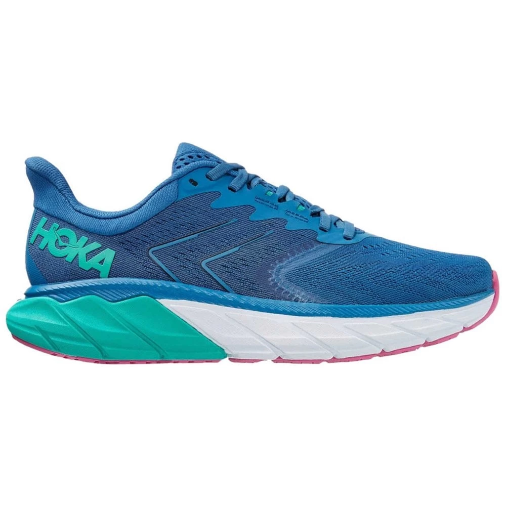 Hoka Arahi 5 Womens Running Shoes Vallarta Blue/Atlantis 1 Hoka Arahi 5 Womens Running Shoes Vallarta Blue/Atlantis