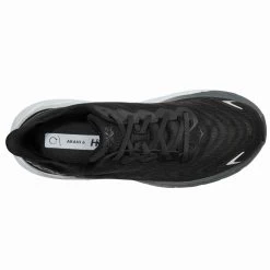 Hoka Arahi 6 Wide 2E Mens Running Shoes Black/White -Best Shoe Store arahi 6 wide 2e mens support road running shoes black white p7623 30102 image