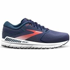 BROOKS Beast 20 Wide 2E Mens Running Shoes Peacoat/Midnight/Red
