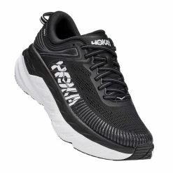 Hoka Bondi 7 Wide 2E Mens Road Running Shoes Black/White 5 Hoka Bondi 7 Wide 2E Mens Road Running Shoes Black/White -Best Shoe Store bondi 7 wide 2e mens road running shoes black white p7678 30322 image