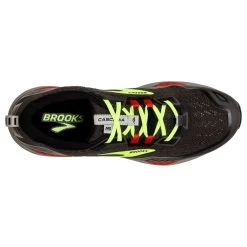BROOKS Cascadia 15 Mens Trail Running Shoes Black/Raven/Cherry Tomato -Best Shoe Store cascadia 15 mens trail running shoes black raven cherry tomato p5939 23413 image