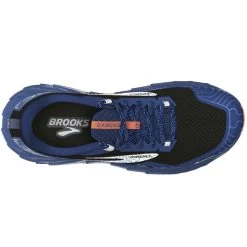 BROOKS Cascadia 17 GTX Mens Waterproof Trail Running Shoes Black/Blue/Firecracker -Best Shoe Store cascadia 17 gtx mens waterproof trail running shoes black blue firecracker p8266 32848 image