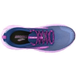 BROOKS Cascadia 17 Womens Trail Running Shoes Navy/Purple/Violet -Best Shoe Store cascadia 17 womens trail running shoes navy purple violet p8251 32782 image