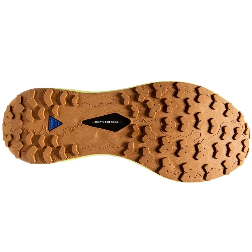 BROOKS Catamount Mens Trail Running Shoes Black/Fiery Red/Blazing Yellow 2 BROOKS Catamount Mens Trail Running Shoes Black/Fiery Red/Blazing Yellow - Image 2