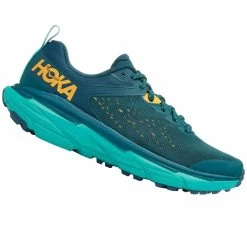 Hoka Challenger ATR 6 Wide D Womens Trail Running Shoes Deep Teal/Water Garden