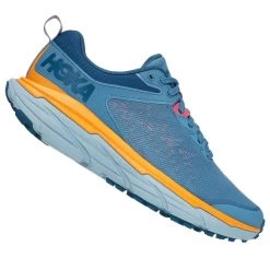 Hoka Challenger ATR 6 Womens Trail Running Shoes Provincial Blue/Saffron