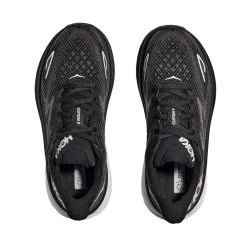 Hoka Clifton 9 Wide 2E Mens Running Shoes Black/White -Best Shoe Store clifton 9 wide 2e mens running shoes black white p7927 31358 image