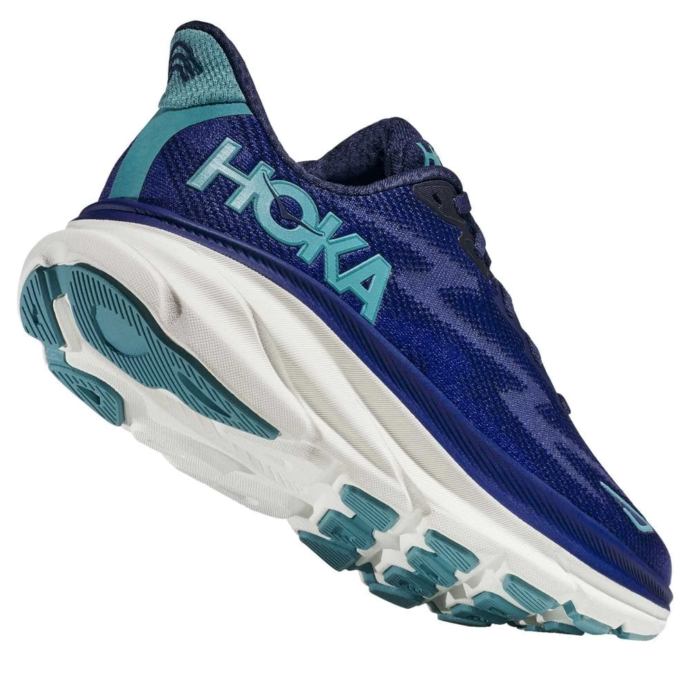 Hoka Clifton 9 Womens Running Shoes Bellwether Blue/Evening Sky 2 Hoka Clifton 9 Womens Running Shoes Bellwether Blue/Evening Sky - Image 2