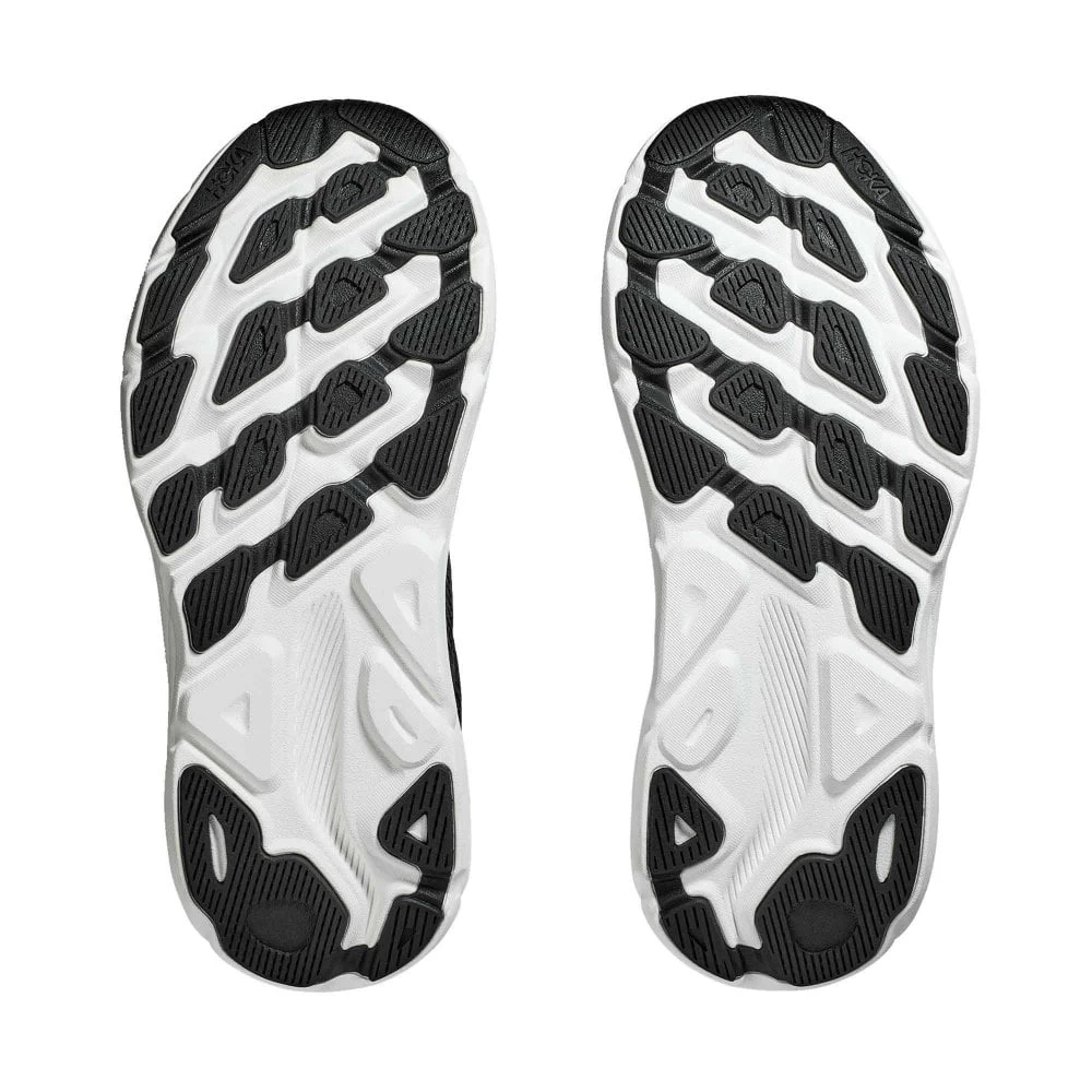 Hoka Clifton 9 Womens Running Shoes Black/White 4 Hoka Clifton 9 Womens Running Shoes Black/White - Image 4