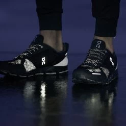 On Cloudflyer Waterproof Womens Road Running Shoes With Support Black & Lunar -Best Shoe Store cloudflyer waterproof womens road running shoes with support black lunar p4716 15339 image