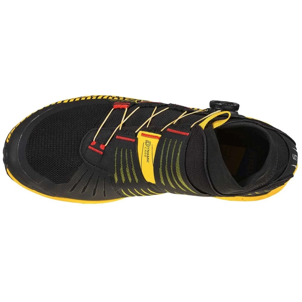 La Sportiva Cyklon Mens Trail Running Shoes Black/Yellow 3 La Sportiva Cyklon Mens Trail Running Shoes Black/Yellow - Image 3