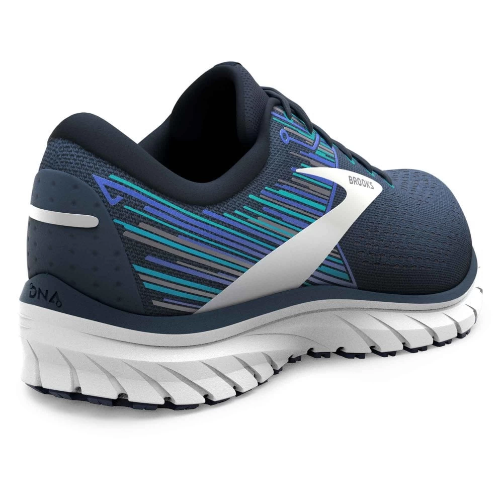 BROOKS Defyance 12 Mens Running Shoes Midnight Blue/Azure Blue/White 2 BROOKS Defyance 12 Mens Running Shoes Midnight Blue/Azure Blue/White - Image 2