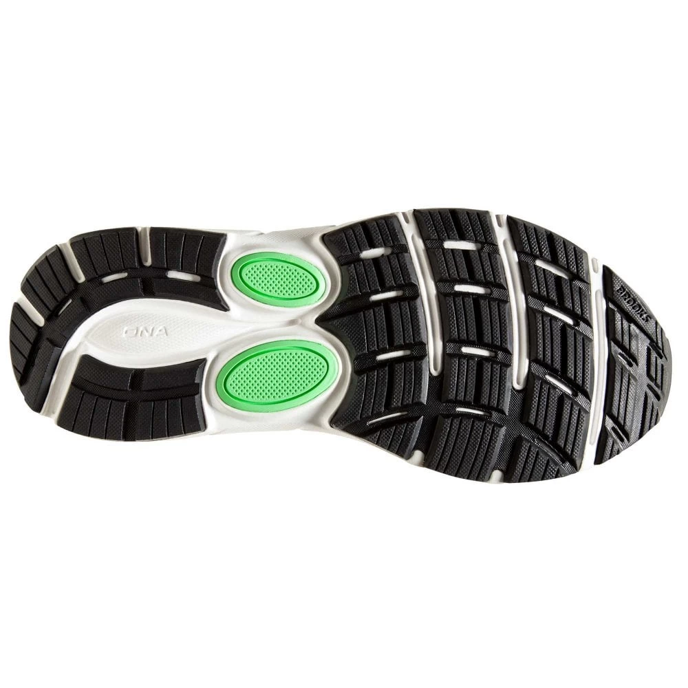 BROOKS Dyad 11 Womens Road Running Shoes Black/Ebony/Green 3 BROOKS Dyad 11 Womens Road Running Shoes Black/Ebony/Green - Image 3