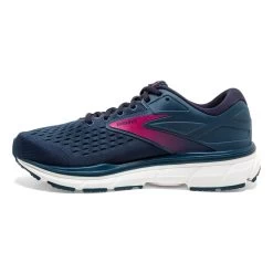 BROOKS Dyad 11 Womens Running Shoes Blue/Navy/Beetroot -Best Shoe Store dyad 11 womens running shoes blue navy beetroot p5664 21911 image