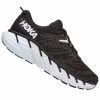 Hoka Gaviota 4 Wide 2E Mens Running Shoes Black/White
