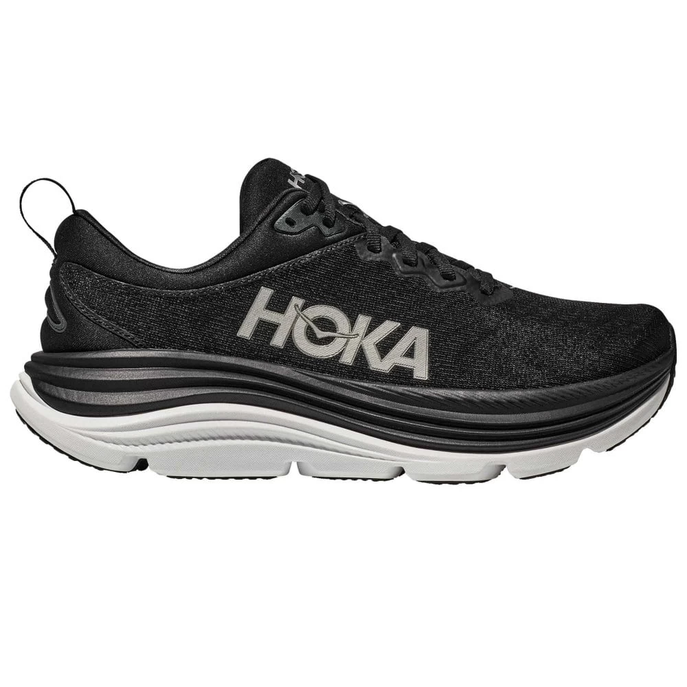 Hoka Gaviota 5 Wide Mens Running Shoes Black/White 1 Hoka Gaviota 5 Wide Mens Running Shoes Black/White