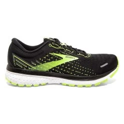 BROOKS Ghost 13 Mens Running Shoes Black/Nightlife/White