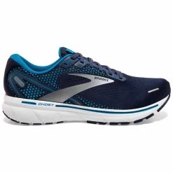 BROOKS Ghost 14 Mens Road Running Shoes Navy/Stellar/White