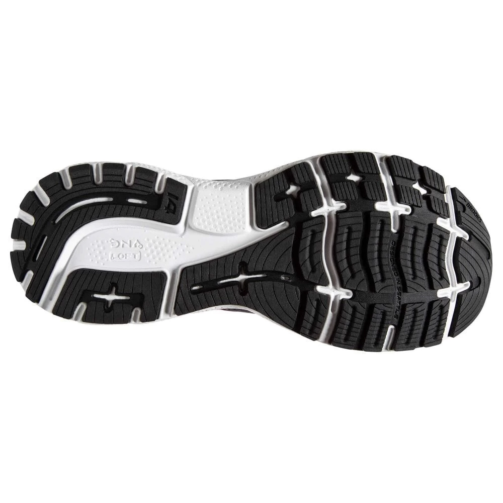 BROOKS Ghost 14 Womens Road Running Shoes Pearl/Black/Pink 3 BROOKS Ghost 14 Womens Road Running Shoes Pearl/Black/Pink - Image 3