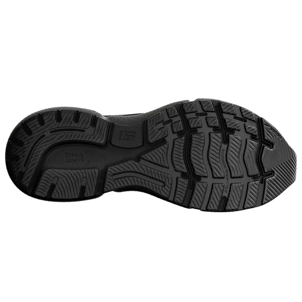 BROOKS Ghost 15 Wide 2E Mens Running Shoes Black/Black/Ebony 3 BROOKS Ghost 15 Wide 2E Mens Running Shoes Black/Black/Ebony - Image 3