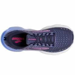 BROOKS Glycerin 20 Wide D Womens Running Shoes Peacoat/Blue/Pink -Best Shoe Store glycerin 20 wide d womens running shoes peacoat blue pink p8164 32304 image