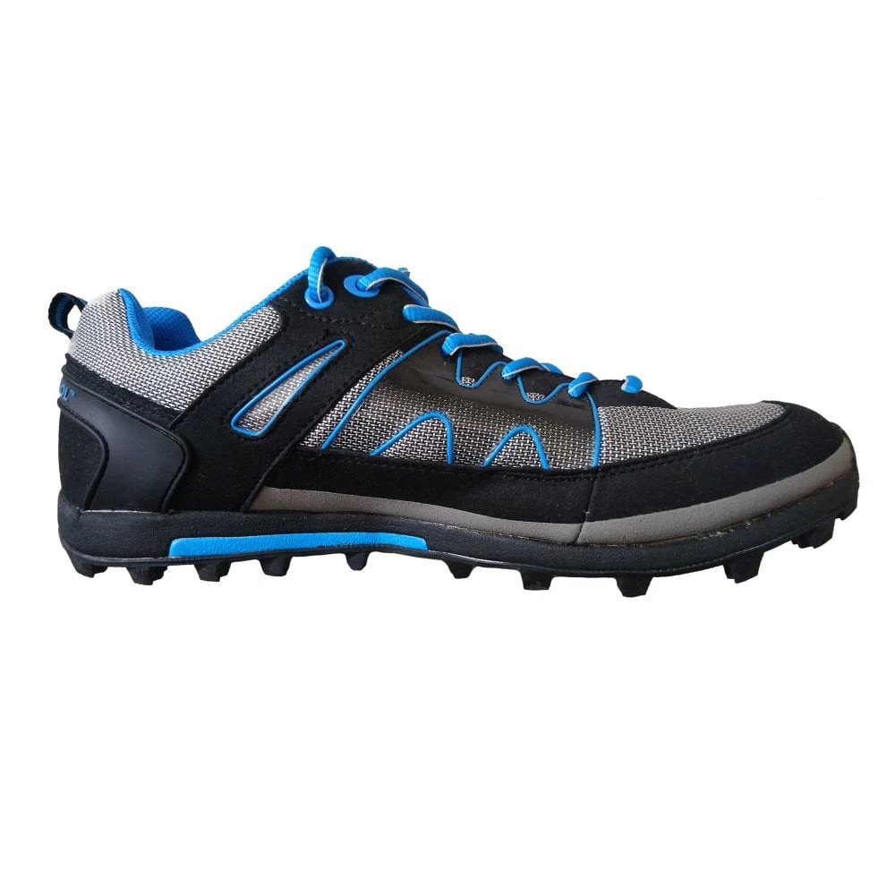 Ground Control Wider Fit Fell Running Shoes Black/Grey/Blue 1 Ground Control Wider Fit Fell Running Shoes Black/Grey/Blue