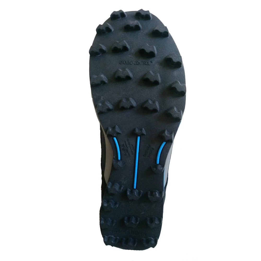 Ground Control Wider Fit Fell Running Shoes Black/Grey/Blue 2 Ground Control Wider Fit Fell Running Shoes Black/Grey/Blue - Image 2