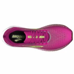 BROOKS Hyperion Max Womens Running Shoes Pink Glo/Green/Black -Best Shoe Store hyperion max womens running shoes pink glo green black p8300 32989 image