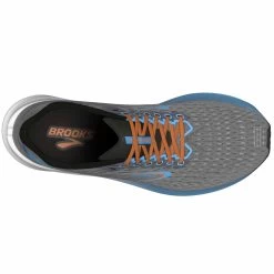 BROOKS Hyperion Mens Running Shoes Grey/Atomic Blue/Scarlet -Best Shoe Store hyperion mens running shoes grey atomic blue scarlet p8270 32863 image