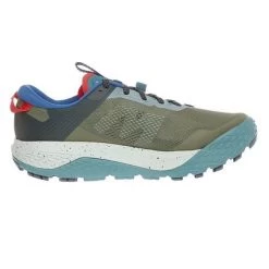 Karhu Ikoni Trail Mens Running Shoes Oil Green/Mineral Blue