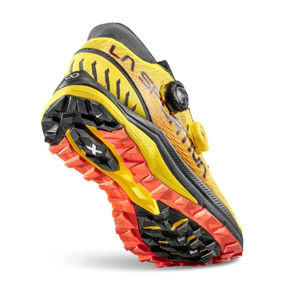 La Sportiva Jackal II BOA Mens Trail Running Shoes Yellow/Black 2 La Sportiva Jackal II BOA Mens Trail Running Shoes Yellow/Black - Image 2