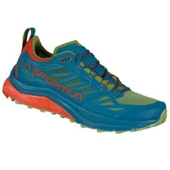 La Sportiva Jackal Mens Trail Running Shoes Space Blue/Saffron