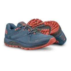 Topo Athletic MT-3 Womens Trail Running Shoes Blue/Coral -Best Shoe Store mt 3 womens trail running shoes blue coral p5178 18804 image