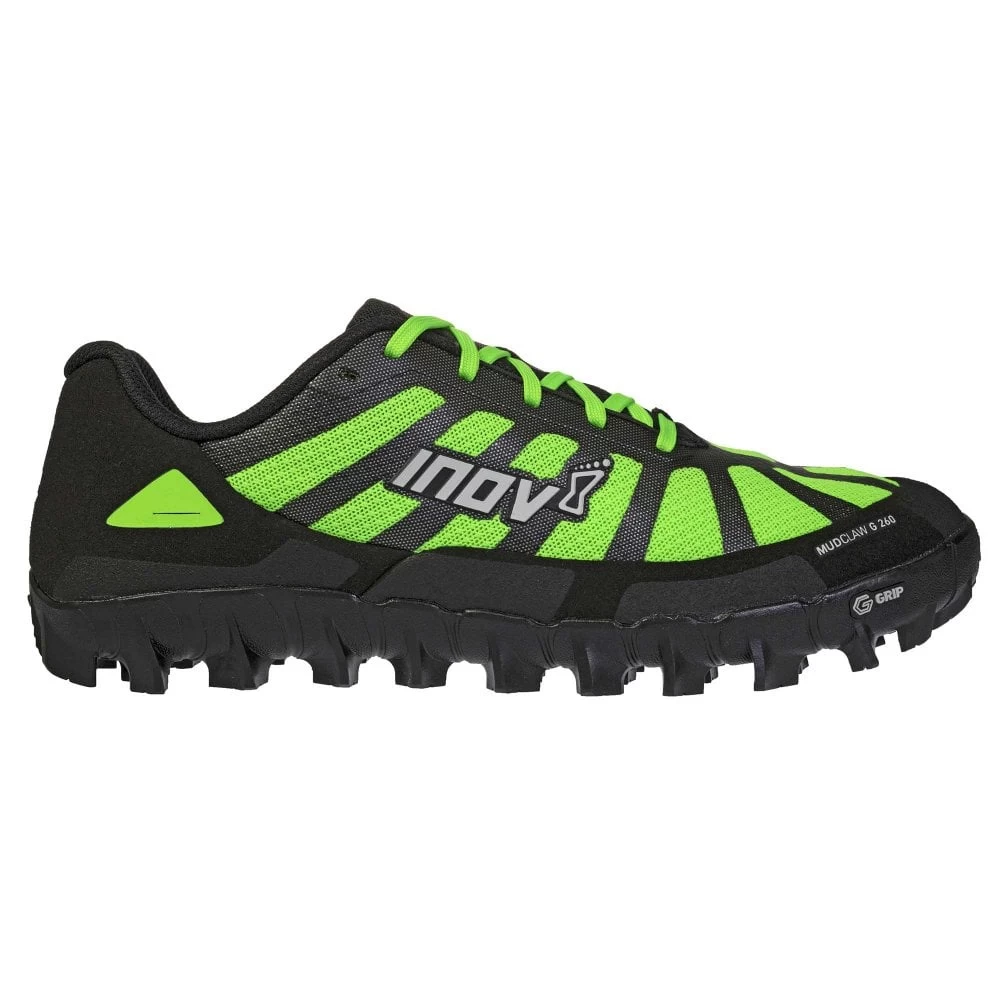 Mudclaw G 260 V2 Mens Fell Running Shoes Black/Green 1 Mudclaw G 260 V2 Mens Fell Running Shoes Black/Green