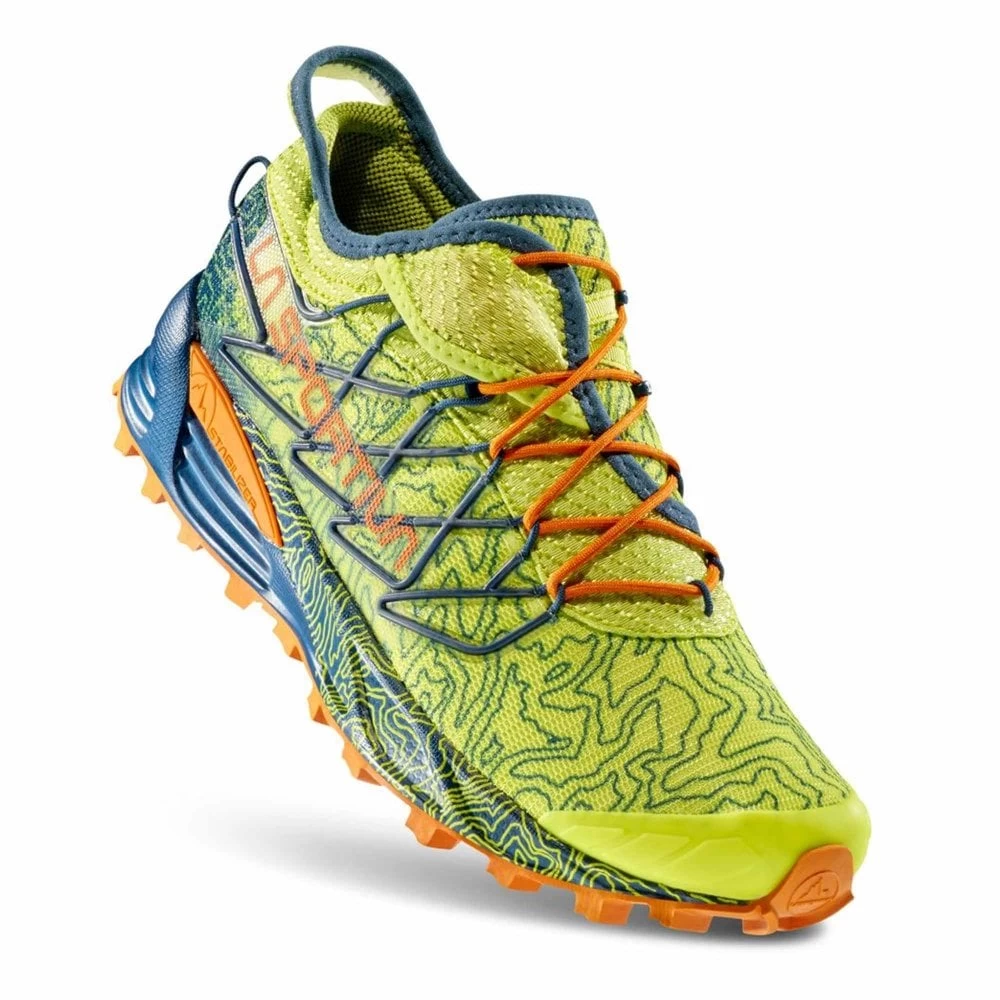 La Sportiva Mutant Mens Trail Running Shoes Lime Punch/Storm Blue (New For 2023) 2 La Sportiva Mutant Mens Trail Running Shoes Lime Punch/Storm Blue (New For 2023) - Image 2