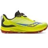 Saucony Peregrine 12 ST Mens Trail Running Shoes Acid Lime/Spice