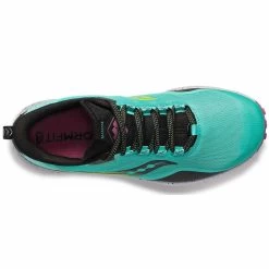Saucony Peregrine 12 Womens Trail Running Shoes Cool Mint/Acid -Best Shoe Store peregrine 12 womens trail running shoes cool mint acid p7121 28010 image
