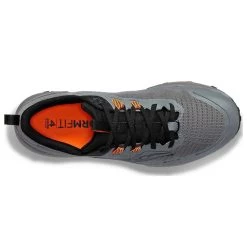 Saucony Peregrine 13 GTX Mens Waterproof Trail Running Shoes Gravel/Black -Best Shoe Store peregrine 13 gtx mens waterproof trail running shoes gravel black p8015 31719 image