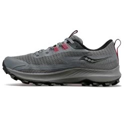 Saucony Peregrine 13 GTX Womens Waterproof Trail Running Shoes Grey/Black -Best Shoe Store peregrine 13 gtx womens waterproof trail running shoes grey black p8012 31712 image