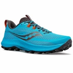 Saucony Peregrine 13 Mens Trail Running Shoes Agave/Basalt