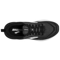 BROOKS Revel 6 Womens Running Shoes Black/Blackened Pearl/White -Best Shoe Store revel 6 womens running shoes black blackened pearl white p8262 32834 image