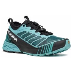 Scarpa Ribelle Run Womens Trail Running Shoes Aqua/Black