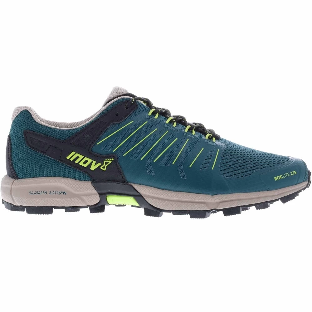 Roclite G 275 Mens Trail Running Shoes Pine/Lime 2 Roclite G 275 Mens Trail Running Shoes Pine/Lime - Image 2
