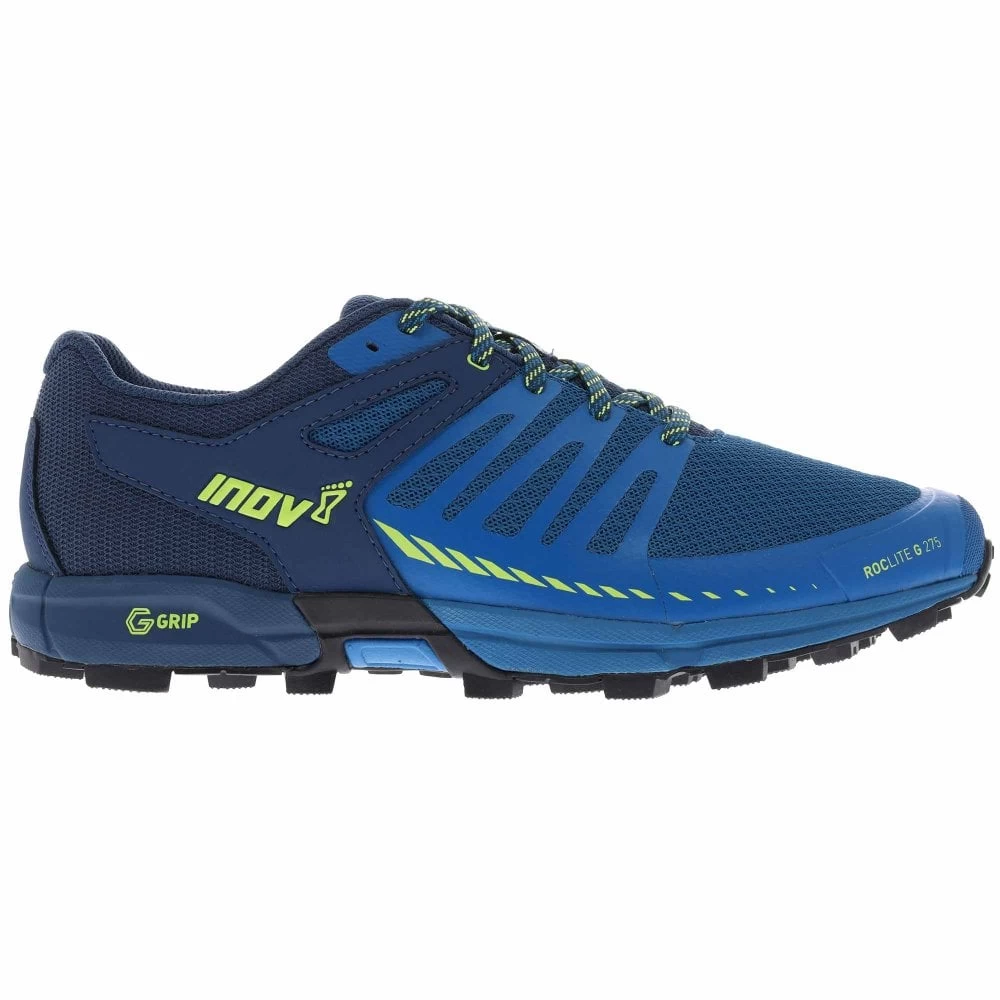 Roclite G 275 V2 Mens Trail Running Shoes Blue/Navy/Lime 1 Roclite G 275 V2 Mens Trail Running Shoes Blue/Navy/Lime