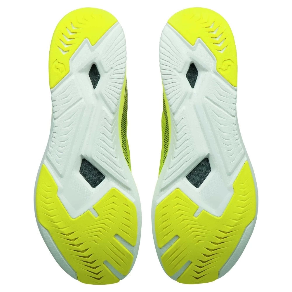 Scott Speed Carbon RC Mens Road Running Shoes Yellow/White 3 Scott Speed Carbon RC Mens Road Running Shoes Yellow/White - Image 3