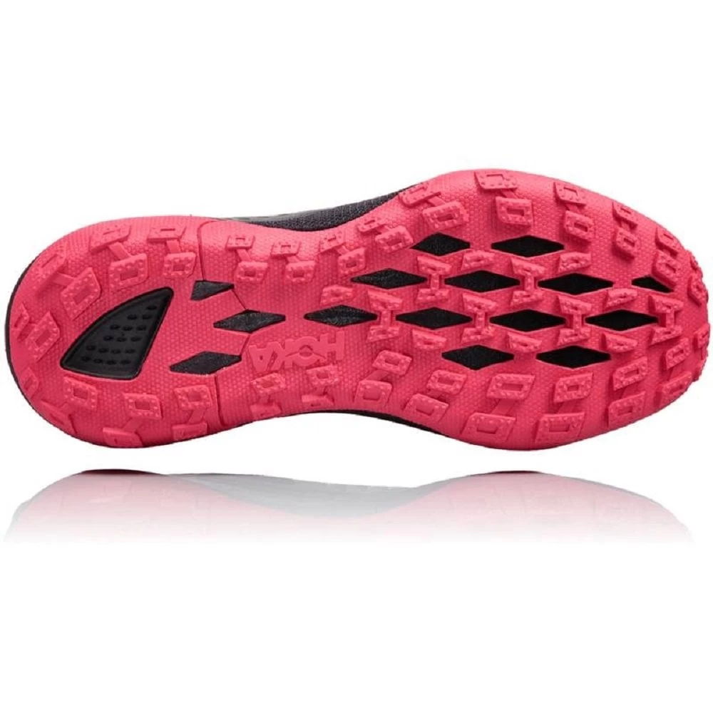 Hoka Speed Instinct 2 Womens Trail Running Shoes Black/Azalea 2 Hoka Speed Instinct 2 Womens Trail Running Shoes Black/Azalea - Image 2